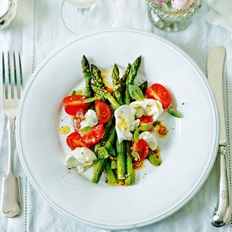 tomato asparagus salad